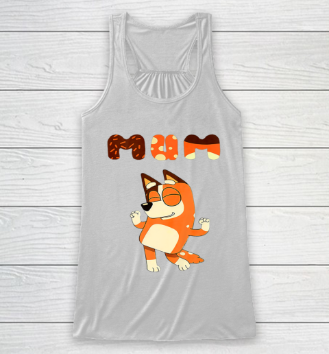 MOM Blueys mom day Racerback Tank