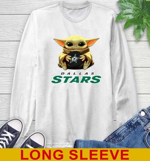 NHL Hockey Dallas Stars Star Wars Baby Yoda Shirt 58