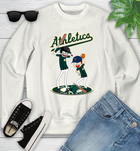 MLB Oakland Athletics Rick And Morty Baseball 115