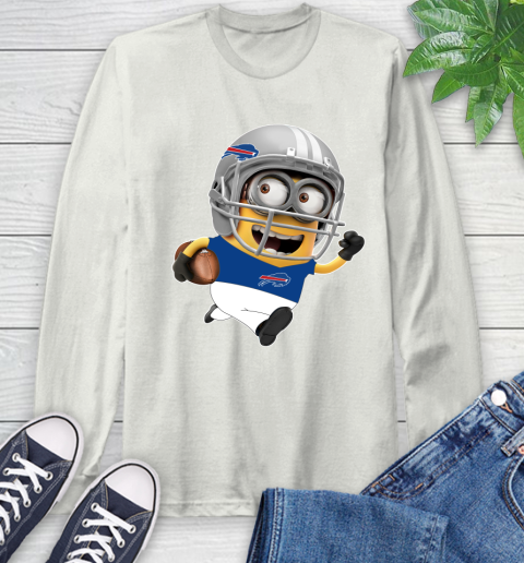 NFL Buffalo Bills Minions Disney Football Sports Long Sleeve T-Shirt 12