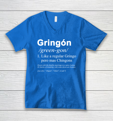 Gringón Funny V-Neck T-Shirt 4