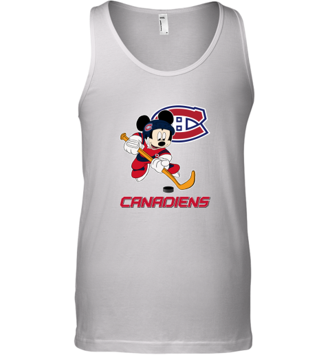 NHL Hockey Mickey Mouse Team Montrel Canadiens Tank Top
