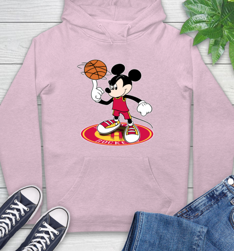 NBA Basketball Houston Rockets Cheerful Mickey Disney Shirt Hoodie 10