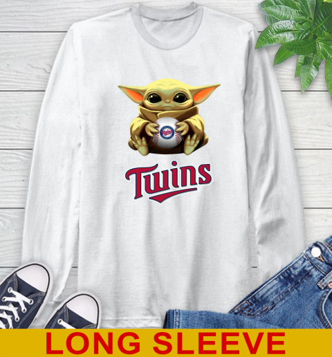 MLB Baseball Minnesota Twins Star Wars Baby Yoda Shirt 58