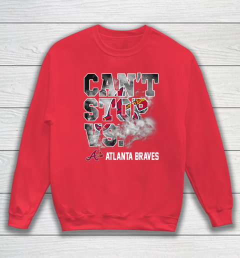 MLB Atlanta Braves Baseball Can't Stop Vs Atlanta Braves T-Shirt