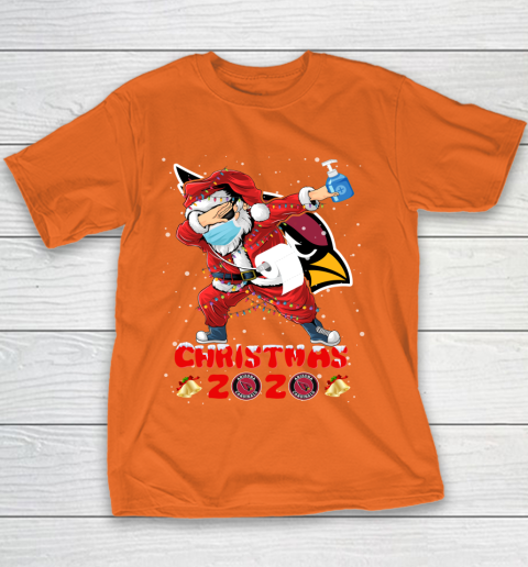 Arizona Cardinals Funny Santa Claus Dabbing Christmas 2020 NFL Youth T-Shirt 4