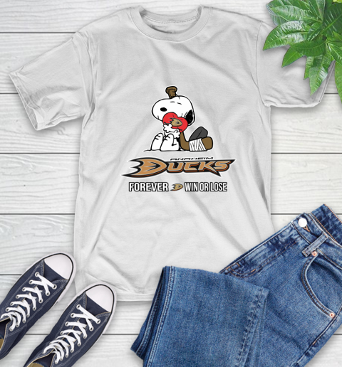 NHL The Peanuts Movie Snoopy Forever Win Or Lose Hockey Anaheim Ducks