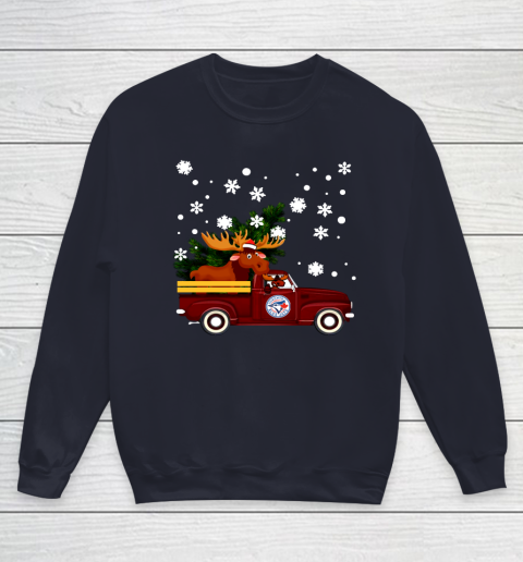 Toronto Blue Jays Bring Christmas Home MLB Youth Sweatshirt 2