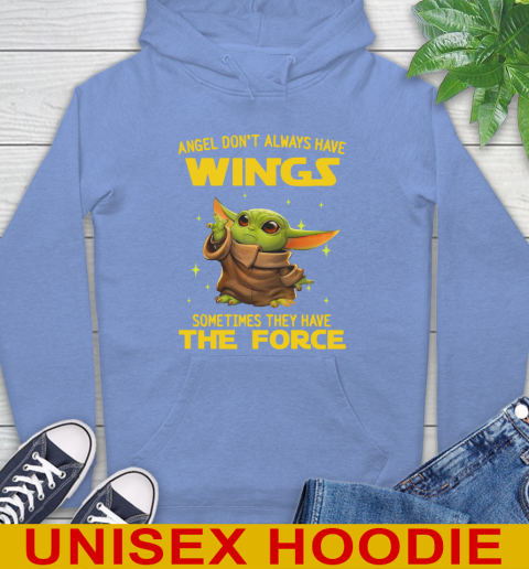 Baby Yoda Angel Don't Always Have Wings They Have The Force Shirt 23