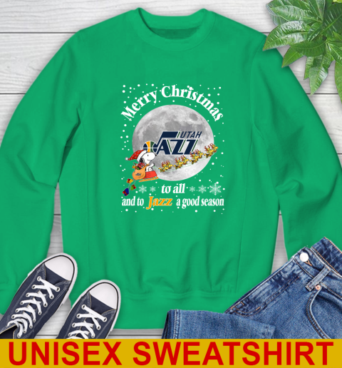 Utah Jazz Merry Christmas To All And To Jazz A Good Season NBA Basketball Sports Sweatshirt 8