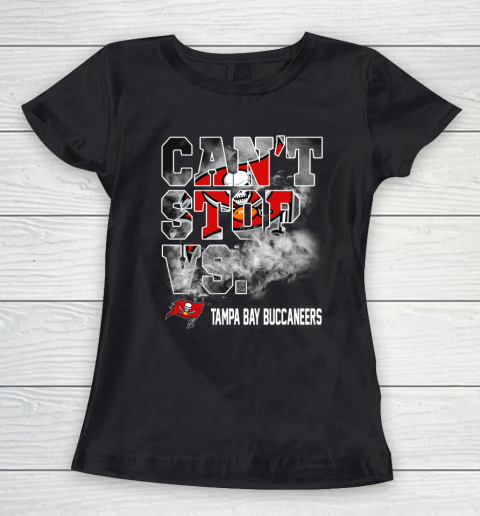 NFL Tampa Bay Buccaneers Can't Stop Vs Women's T-Shirt