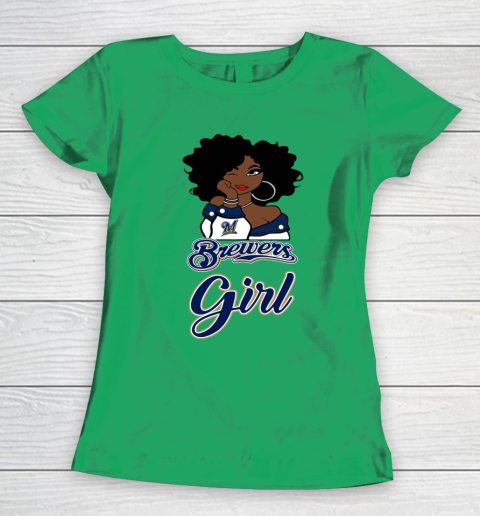 Milwaukee Brewerss Girl MLB Women's T-Shirt 7