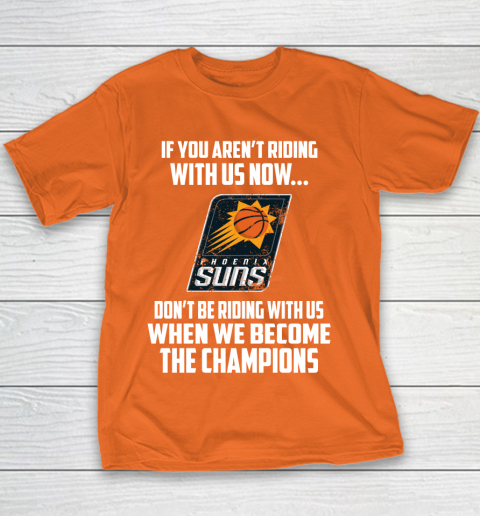 NBA Phoenix Suns Basketball We Become The Champions Youth T-Shirt 4