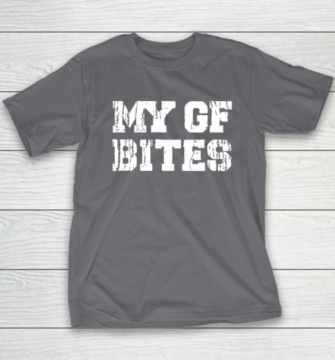 My Gf Bites Youth T-Shirt 5