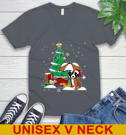 Boxer Christmas Dog Lovers Shirts 191