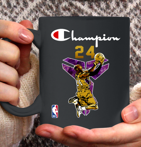 Kobe Bryant Champion Black Mamba 24 Shirt 136