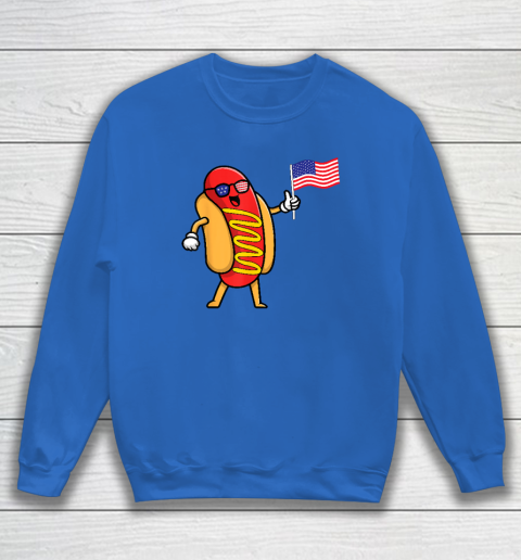 4th of July Hot Dog Hotdog 4th of July Sweatshirt 5