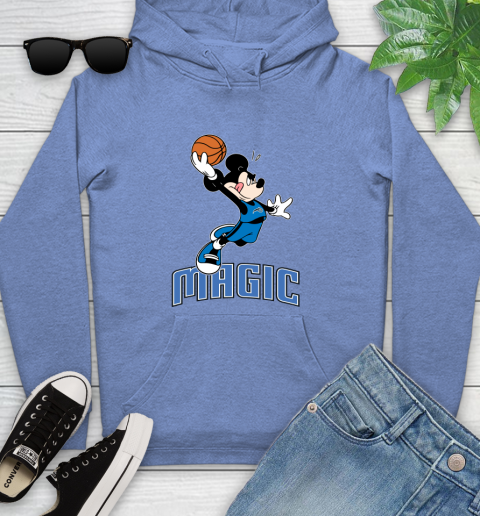 NBA Basketball Orlando Magic Cheerful Mickey Mouse Shirt Youth Hoodie 11