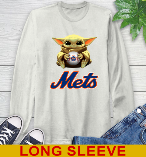 MLB Baseball New York Mets Star Wars Baby Yoda Shirt 69