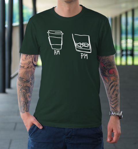 AM Coffee PM Win T-Shirt 3