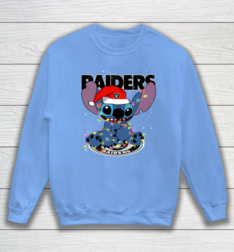 Oakland Raiders NFL Football noel stitch Christmas Sweatshirt 7