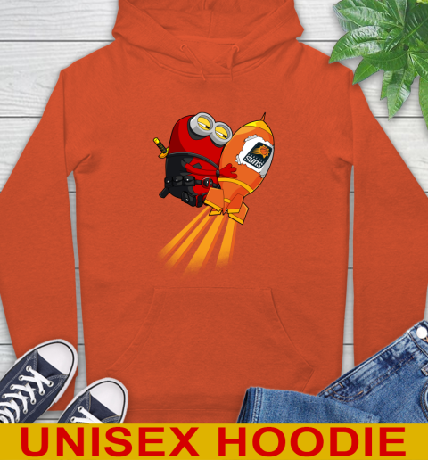 NBA Basketball Phoenix Suns Deadpool Minion Marvel Shirt Hoodie 4