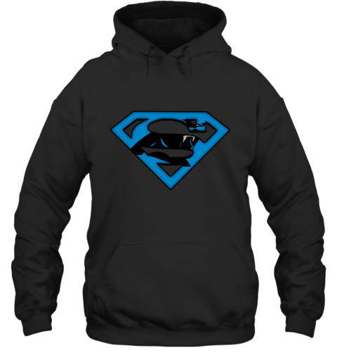 We Are Undefeatable The Carolina Panthers x Superman NFL Hoodie