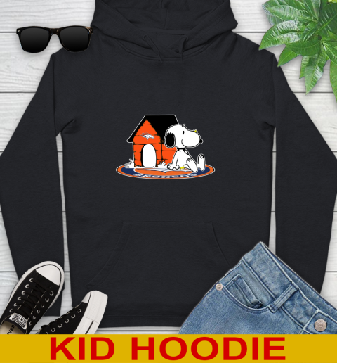 NFL Football Denver Broncos Snoopy The Peanuts Movie Shirt Youth Hoodie 2
