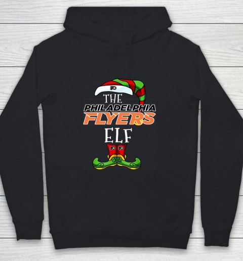 Philadelphia Flyers Christmas ELF Funny NHL Youth Hoodie