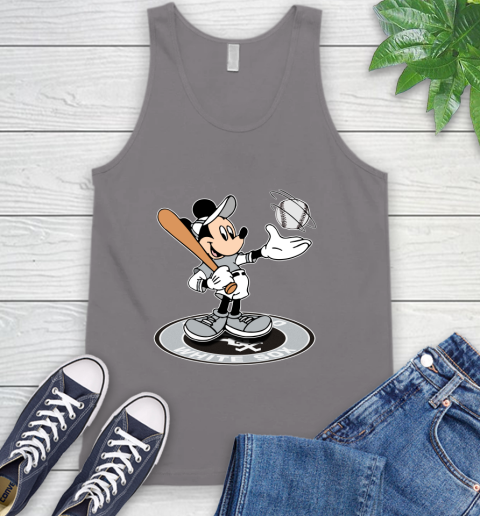 MLB Baseball Chicago White Sox Cheerful Mickey Disney Shirt Tank Top 7
