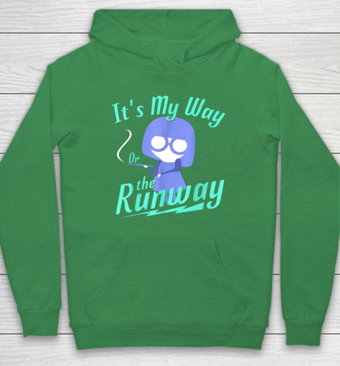 Edna Mode Disney Pixar Incredibles 2 My Way Or The Runway Hoodie Tee For Sports