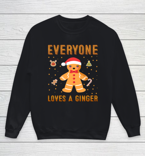 Everyone Loves A Ginger Funny Christmas Youth Sweatshirt