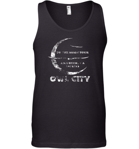 To The Moon Tour Anaheim Owl City Tank Top