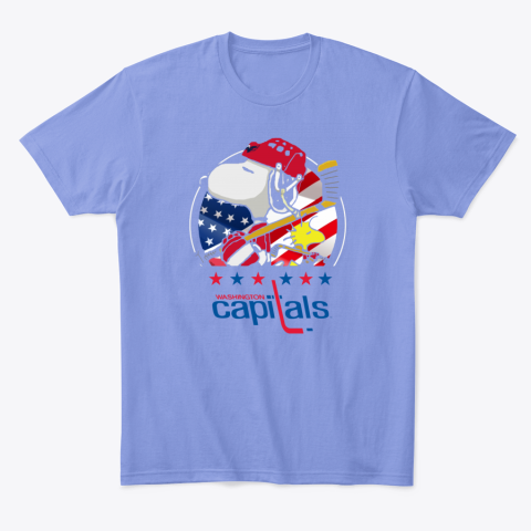 kmtp washington capitals snoopy and woodstock nhl classic t shirt 2 front violet
