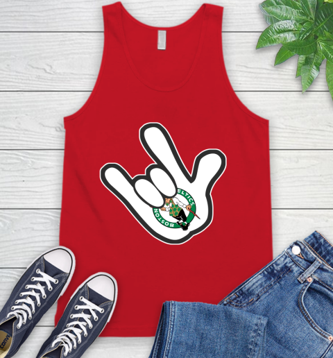 Boston Celtics NBA Basketball Mickey Rock Hand Disney Tank Top 6