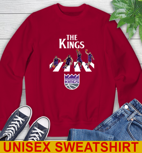 NBA Basketball Sacramento Kings The Beatles Rock Band Shirt Sweatshirt 9