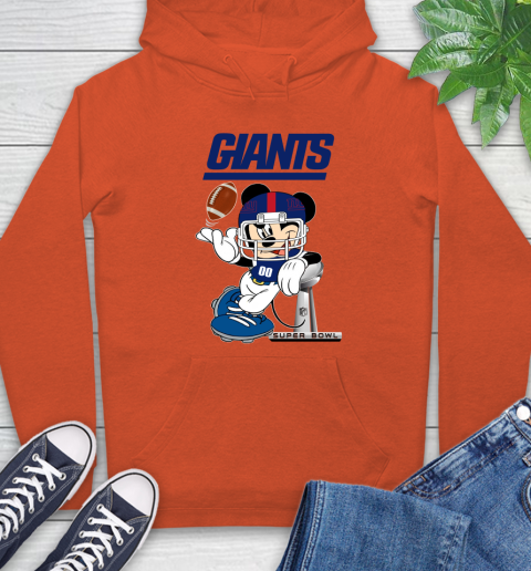 NFL newyork giants Mickey Mouse Disney Super Bowl Football T Shirt Hoodie 17