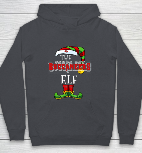 Tampa Bay Buccaneers Christmas ELF Funny NFL Youth Hoodie 5
