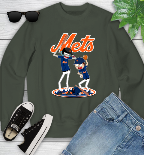 MLB New York Mets Rick And Morty Baseball 124
