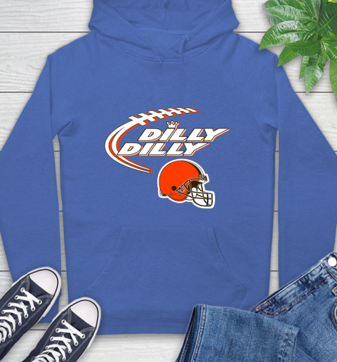NFL Cleveland Browns Dilly Dilly Football Sports Hoodie 9