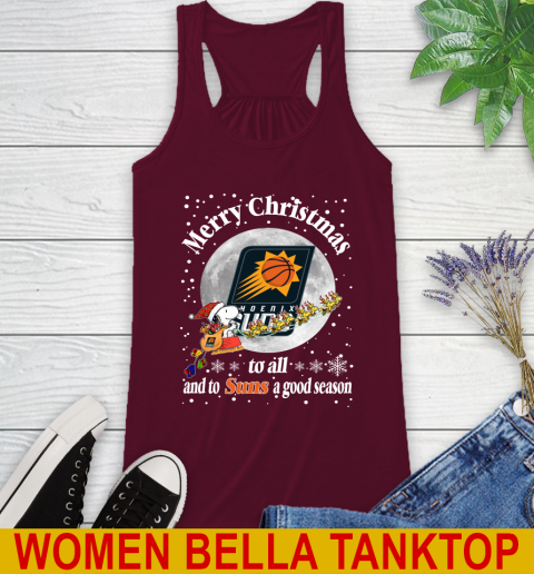 Phoenix Suns Merry Christmas To All And To Suns A Good Season NBA Basketball Sports Racerback Tank 2