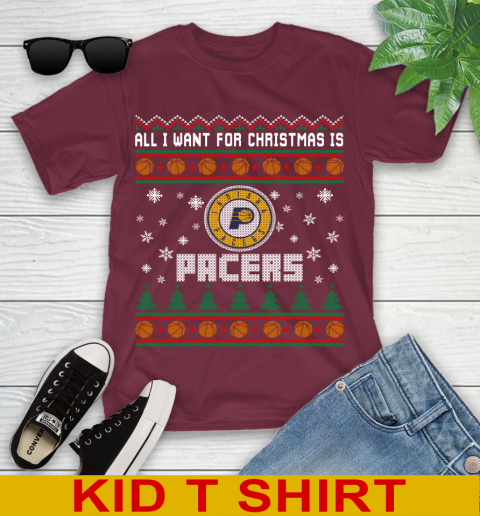 NBA Basketball All I Want For Christmas Is Indiana Pacers 101