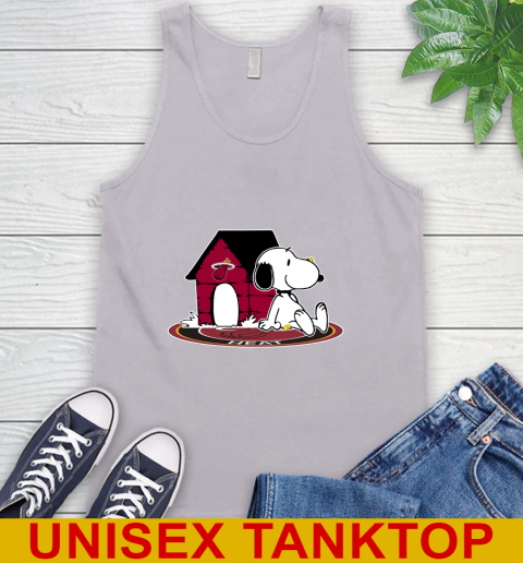 NBA Basketball Miami Heat Snoopy The Peanuts Movie Shirt Tank Top 4