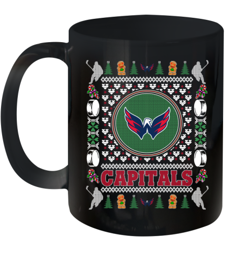 Washington Capitals Merry Christmas NHL Hockey Loyal Fan Ceramic Mug 11oz