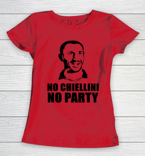 No Chiellini, No Party Italia Champion Euro Player Women's T-Shirt 7