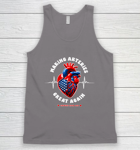 Making Arteries Great Again, Cardiac Cath Lab Tank Top 5
