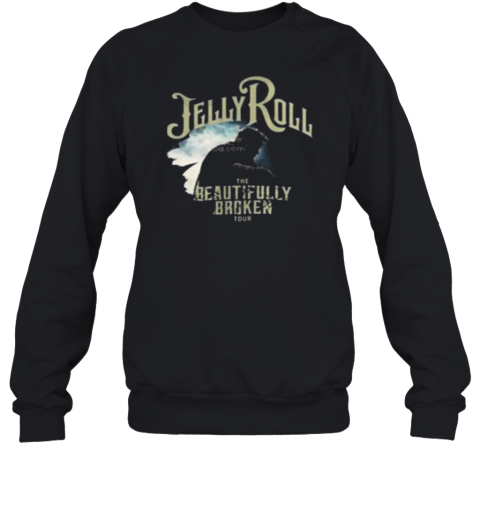 The Beautifully Broken Tour 2024 Jelly Roll Concert Sweatshirt