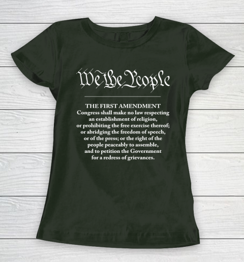 We The People  First Amendment Women's T-Shirt 4