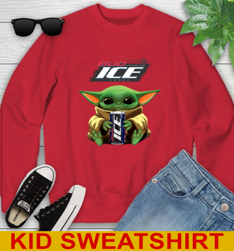 Star Wars Baby Yoda Hugs Bud Ice Beer Shirt 120