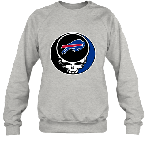 NFL Buffalo Bills Grateful Dead Rock Band Football Sports VntOvpk8FAX sweatshirt 35 95 151514 front ash